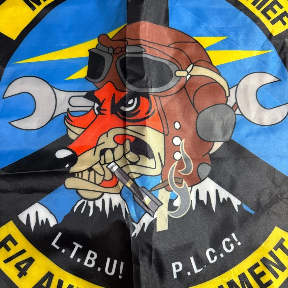 F/4 Aviation Regiment MQ-1C Gray Eagle Maintenance Team Camo Flag Banner